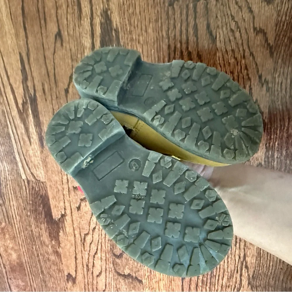 Toddler Boy Boots with Rugged Traction - Size 6